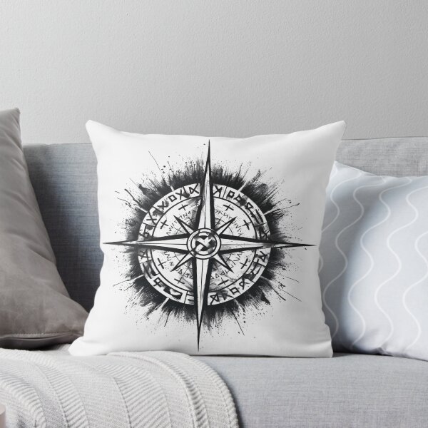 Item preview, Viking Compass designed and sold by Angry Swan Designs.