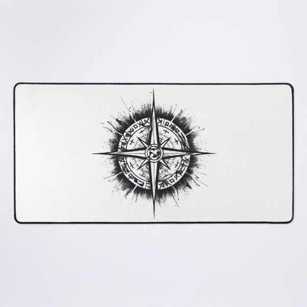 Item preview, Viking Compass designed and sold by Angry Swan Designs.