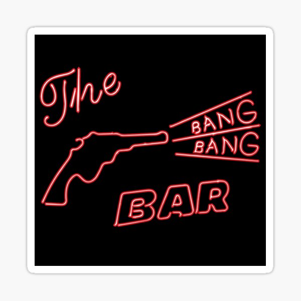 Vista previa del artículo con la obra «El bar Bang Bang», diseñado y vendido por Mr Reindeer.