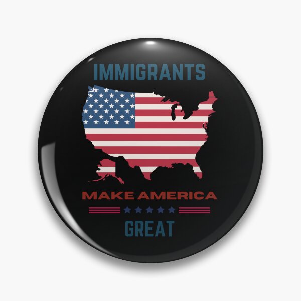 Item preview, IMMIGRANTS MAKE AMERICA GREAT designed and sold by FestivityFinds.