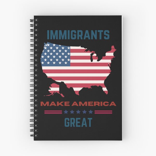 Item preview, IMMIGRANTS MAKE AMERICA GREAT designed and sold by FestivityFinds.