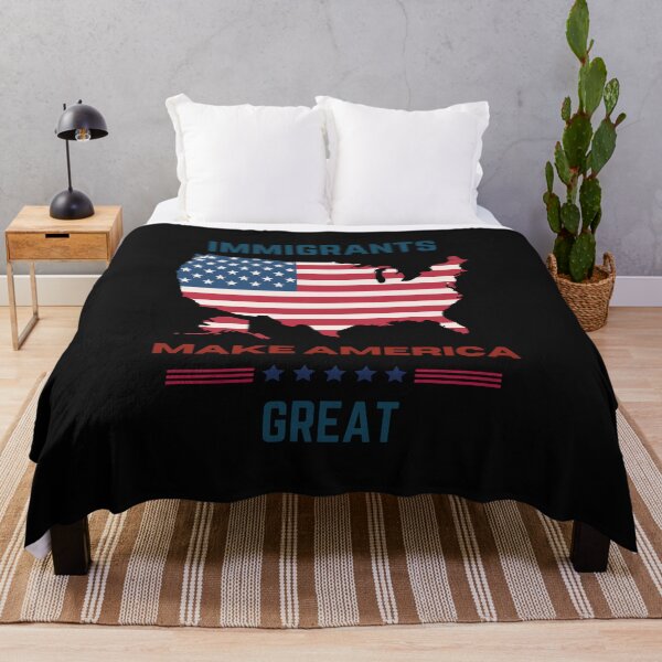 Item preview, IMMIGRANTS MAKE AMERICA GREAT designed and sold by FestivityFinds.