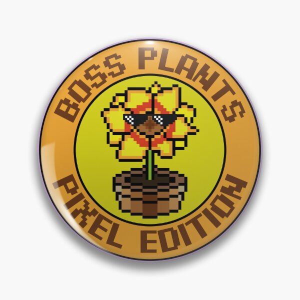 Item preview, Boss Plants: Pixel Edition designed and sold by Milena R..