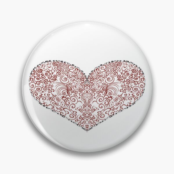 Item preview, arabesque heart designed and sold by Kalhanne.