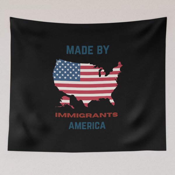 Item preview, MADE BY IMMIGRANTS AMERICA designed and sold by FestivityFinds.
