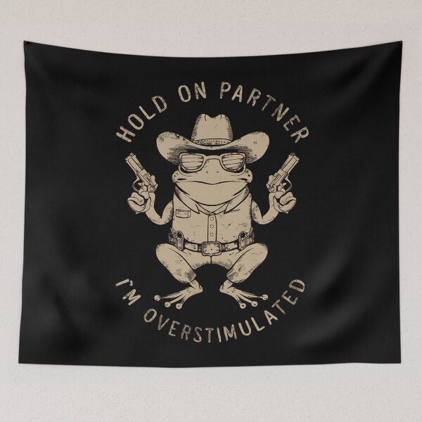 Item preview, Hold-On-Partner-Im-Overstimulated designed and sold by Pro-U.