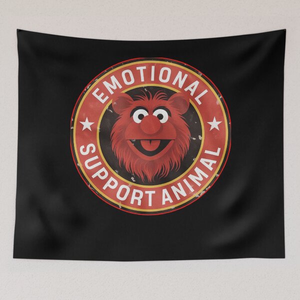 Item preview, Emotional Support Animal, Muppetss designed and sold by Pro-U.