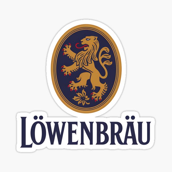 Vista previa del artículo con la obra «Logotipo de Löwenbräu», diseñado y vendido por Pro-U.
