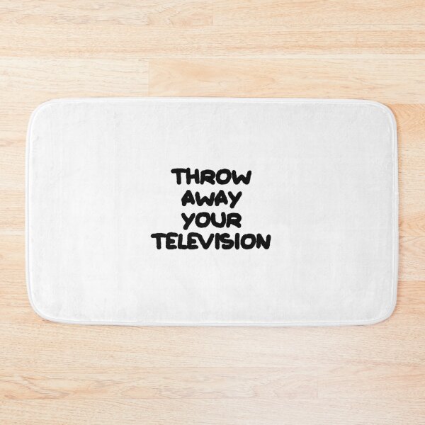 Item preview, Throw away your television designed and sold by JashJhaveri.