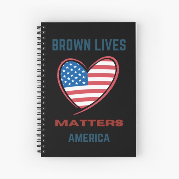 Item preview, BROWN LIVES MATTER AMERICA designed and sold by FestivityFinds.