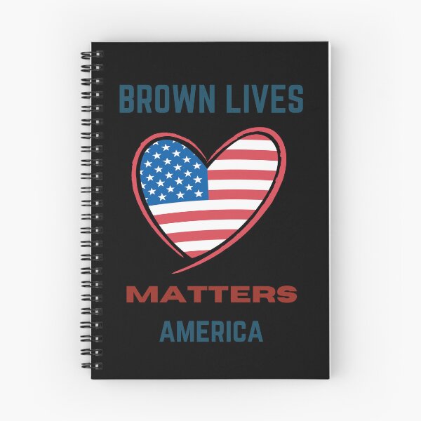 Item preview, BROWN LIVES MATTER AMERICA designed and sold by FestivityFinds.