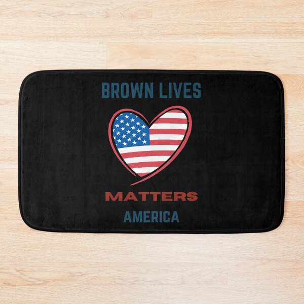 Item preview, BROWN LIVES MATTER AMERICA designed and sold by FestivityFinds.