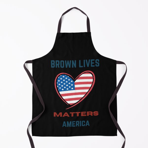 Item preview, BROWN LIVES MATTER AMERICA designed and sold by FestivityFinds.