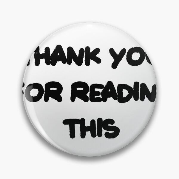 Item preview, Thank you for reading this quote graffiti designed and sold by JashJhaveri.