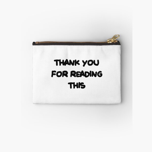 Item preview, Thank you for reading this quote graffiti designed and sold by JashJhaveri.