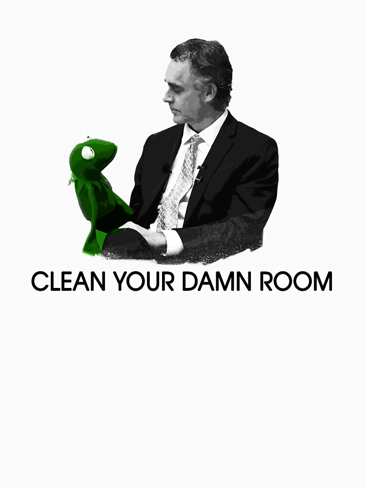 jordan peterson clean your room shirt