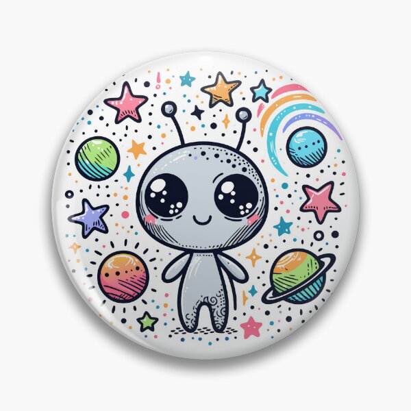 Item preview, Adorable Alien Adventure designed and sold by Delemore Art.