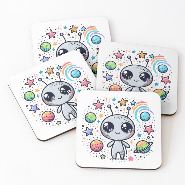 Item preview, Adorable Alien Adventure designed and sold by Delemore Art.