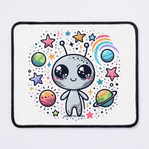 Item preview, Adorable Alien Adventure designed and sold by Delemore Art.