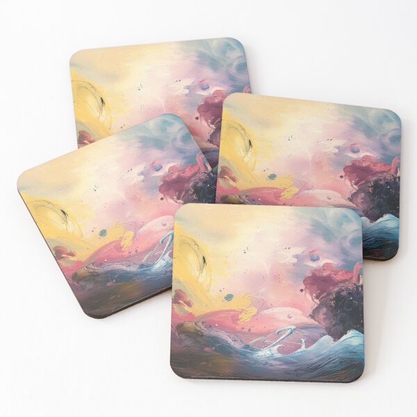 Item preview, Cosmic Abstract Energy – Colorful Artistic Painting designed and sold by ViviNyks.
