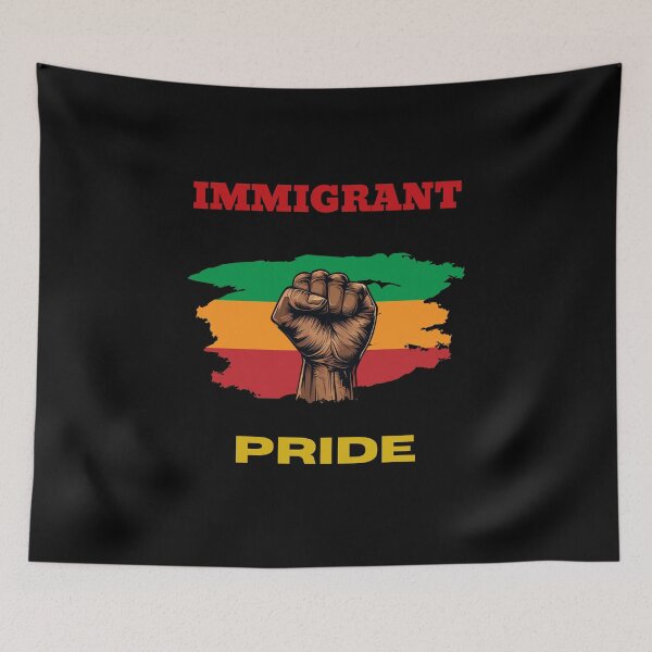 Item preview, IMMIGRANT PRIDE designed and sold by FestivityFinds.