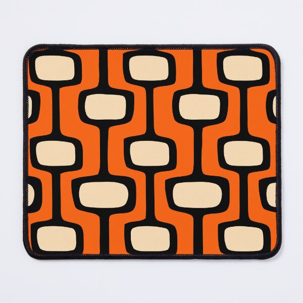 Item preview, Mid Century Modern Orange designed and sold by Angry Swan Designs.