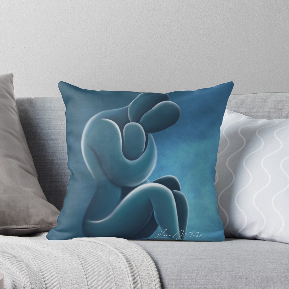Item preview, Throw Pillow designed and sold by Larajtrad.