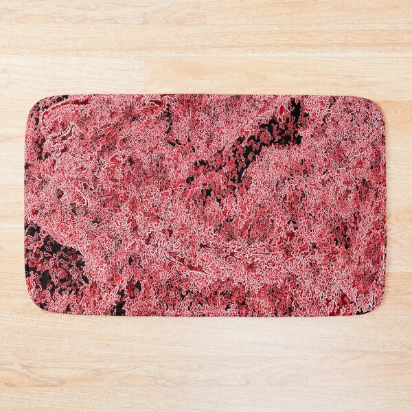Item preview, Chaotic abstract red patterns. designed and sold by fishwithout.