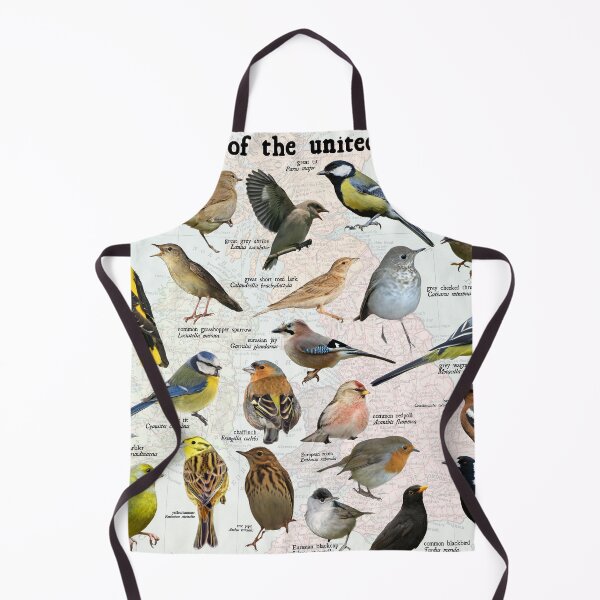 Item preview, songbirds of the United kingdom scientific map diagram  designed and sold by wesleykshaver.