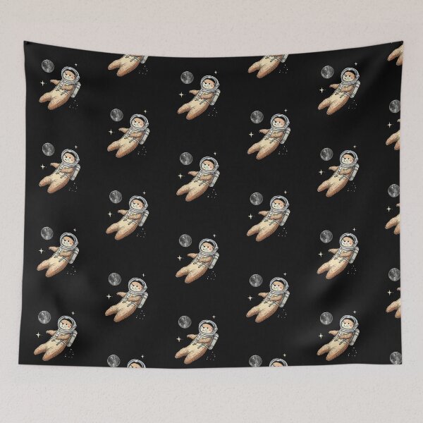 Item preview, Modern Trendy Funny Cute Otter Astronaut in Space  designed and sold by SOUFIANE1991.
