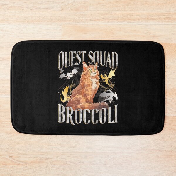 Item preview, Quest Fantasy Squad Broccoli Funny Cat Cute designed and sold by Galactic-Sketch.