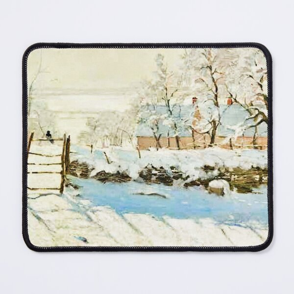 Item preview, The magpie, Claude Monet, France designed and sold by CristalleLisa.