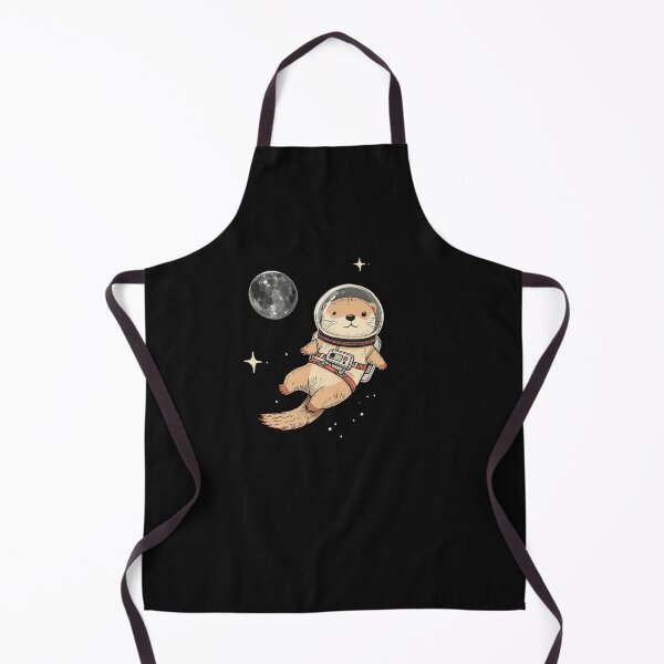 Item preview, Modern Trendy Funny Cute Otter Astronaut in Space designed and sold by SOUFIANE1991.