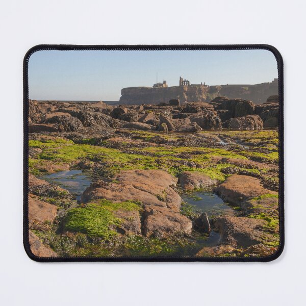 Item preview, Coastal Rock Formations with Tynemouth Priory Castle  designed and sold by David Patterson.