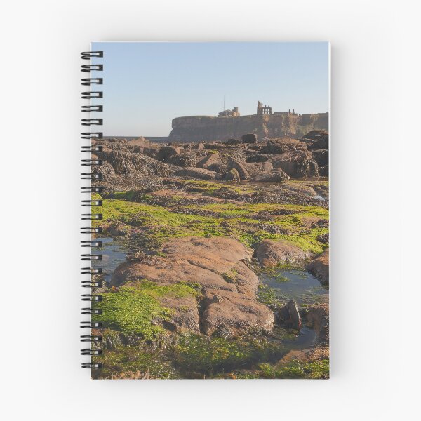 Item preview, Coastal Rock Formations with Tynemouth Priory Castle  designed and sold by David Patterson.