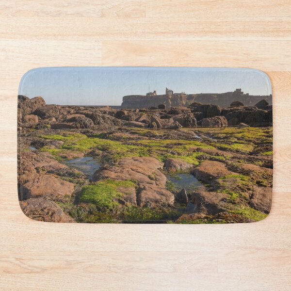Item preview, Coastal Rock Formations with Tynemouth Priory Castle  designed and sold by David Patterson.
