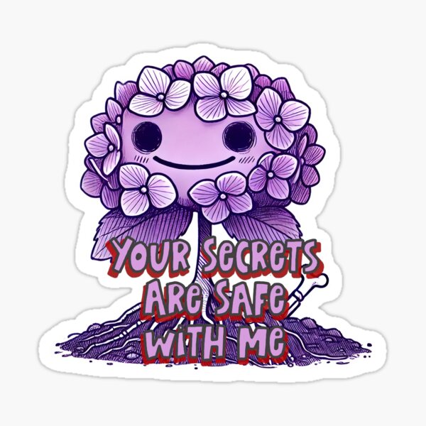 Item preview, Purple Hydrangeas Tell No Tales designed and sold by SteministsSin.