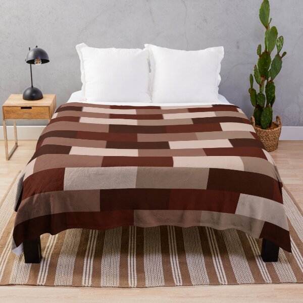 Item preview, Earthy Neutral Brown Geometric Rectangles designed and sold by OneThreeSix.
