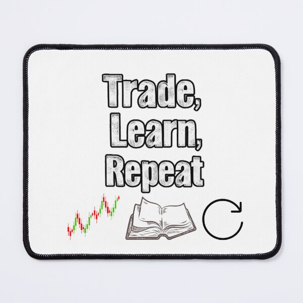 Item preview, "Trade, Learn, Repeat" - Perfect Gift For Trader designed and sold by D1dymos.