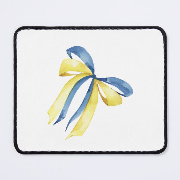 Item preview, Bow Ribbon In Ukraine Flag Colours designed and sold by ridnaledesigner.
