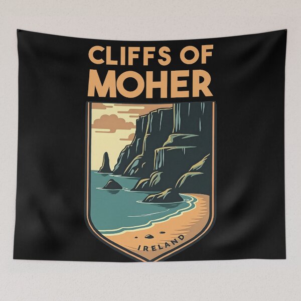 Item preview, Cliffs of Moher - The Burren - Ireland  designed and sold by GoodOldVintage.