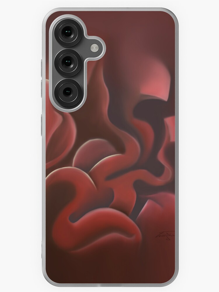 Thumbnail 1 of 4, Samsung Galaxy Phone Case, Veils of Sorrow – Surreal Emotional Art by Lara J. Trad designed and sold by Larajtrad.