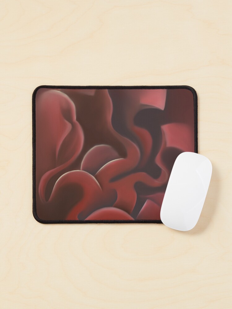 Thumbnail 1 of 5, Mouse Pad, Veils of Sorrow – Surreal Emotional Art by Lara J. Trad designed and sold by Larajtrad.
