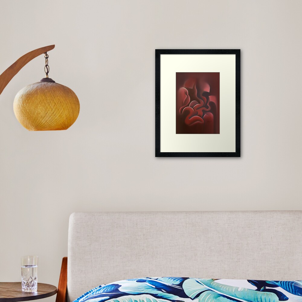 Item preview, Framed Art Print designed and sold by Larajtrad.