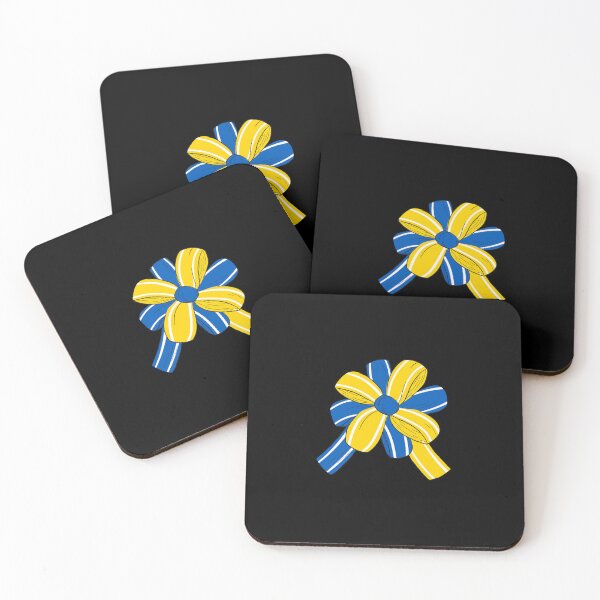 Item preview, Bow Ribbon In Ukraine Flag Colours designed and sold by ridnaledesigner.