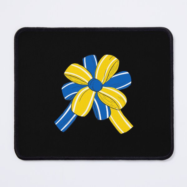 Item preview, Bow Ribbon In Ukraine Flag Colours designed and sold by ridnaledesigner.