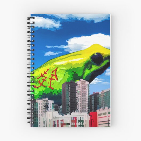 Item preview, A frog among high-rise buildings. Feng Shui. designed and sold by fishwithout.