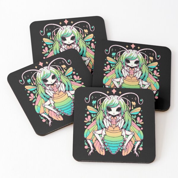 Item preview, Pastel Insect Girl designed and sold by Emegan Print Art.