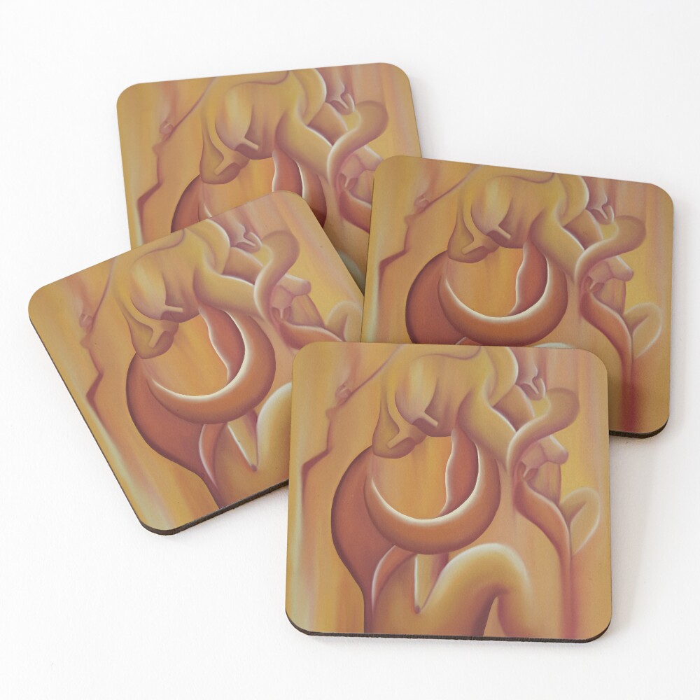 Item preview, Coasters (Set of 4) designed and sold by Larajtrad.