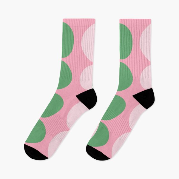 Item preview, Pink and Green Minimalist, Circle, Dot, Abstract, Pattern designed and sold by OneThreeSix.